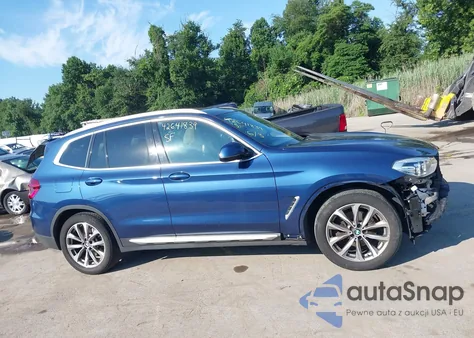 2021 BMW X3 xDrive30I из США, поврежденный, VIN 5UXTY5C01M9E76680